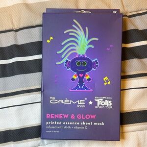 The Crème Shop x Trolls Renew and Glow Sheet Mask